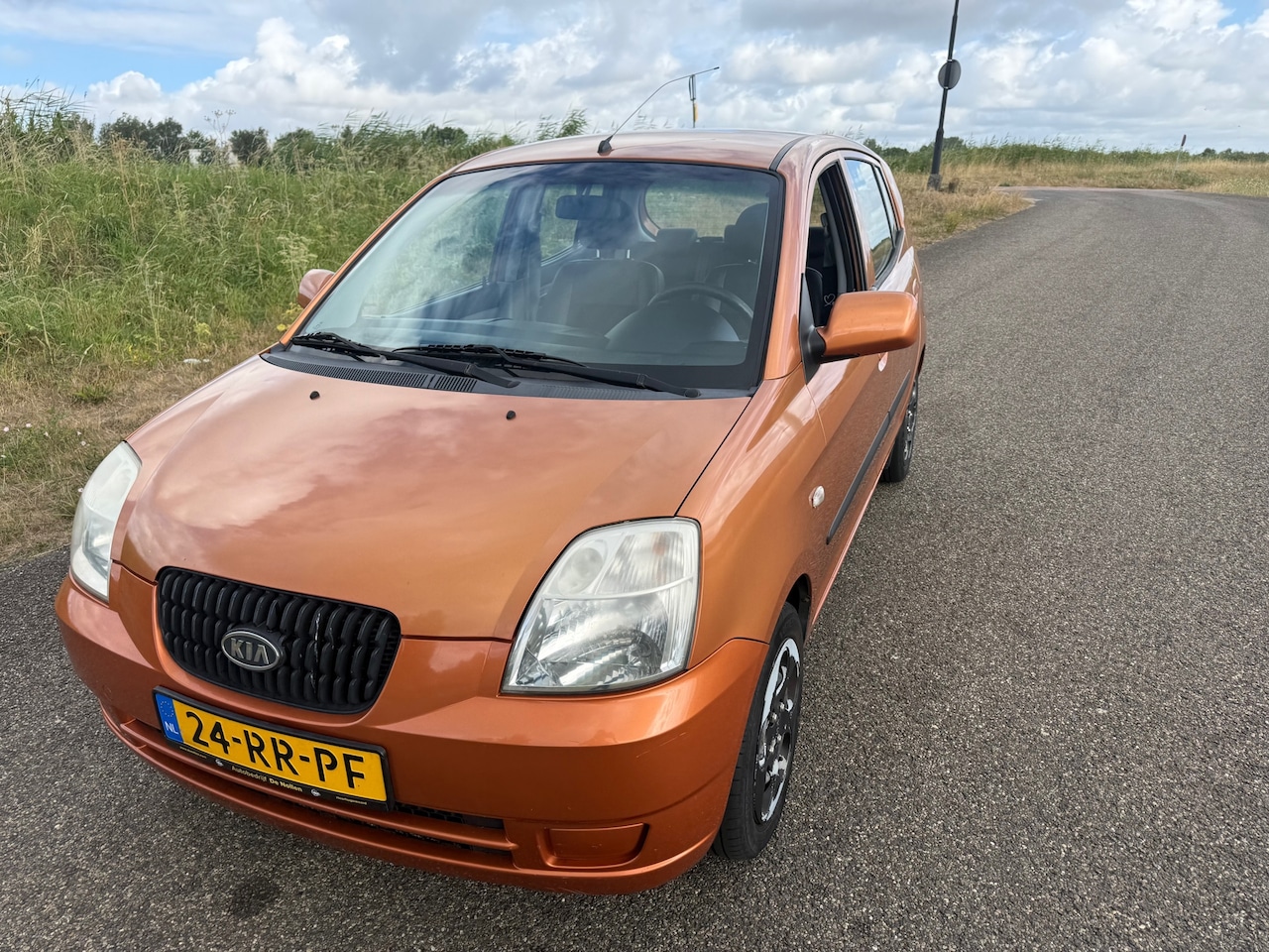 Kia Picanto - 1.0 LXE leuke auto ! airco onderhoud half leder bekleding ! - AutoWereld.nl