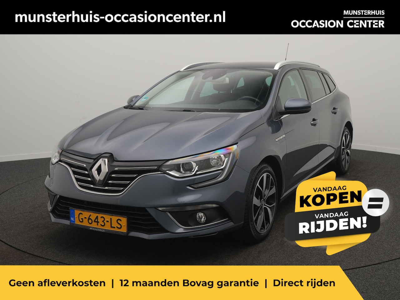 Renault Mégane Estate - TCe 140 Bose - RIJKLAARPRIJS - All Seasonbanden - Volledig Dealeronderhouden! - AutoWereld.nl