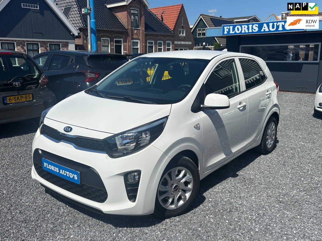 Kia Picanto - 1.0 CVVT ComfortPlusLine Navigator|Camera|Carplay|Navigatie|Elek.ramen| - AutoWereld.nl