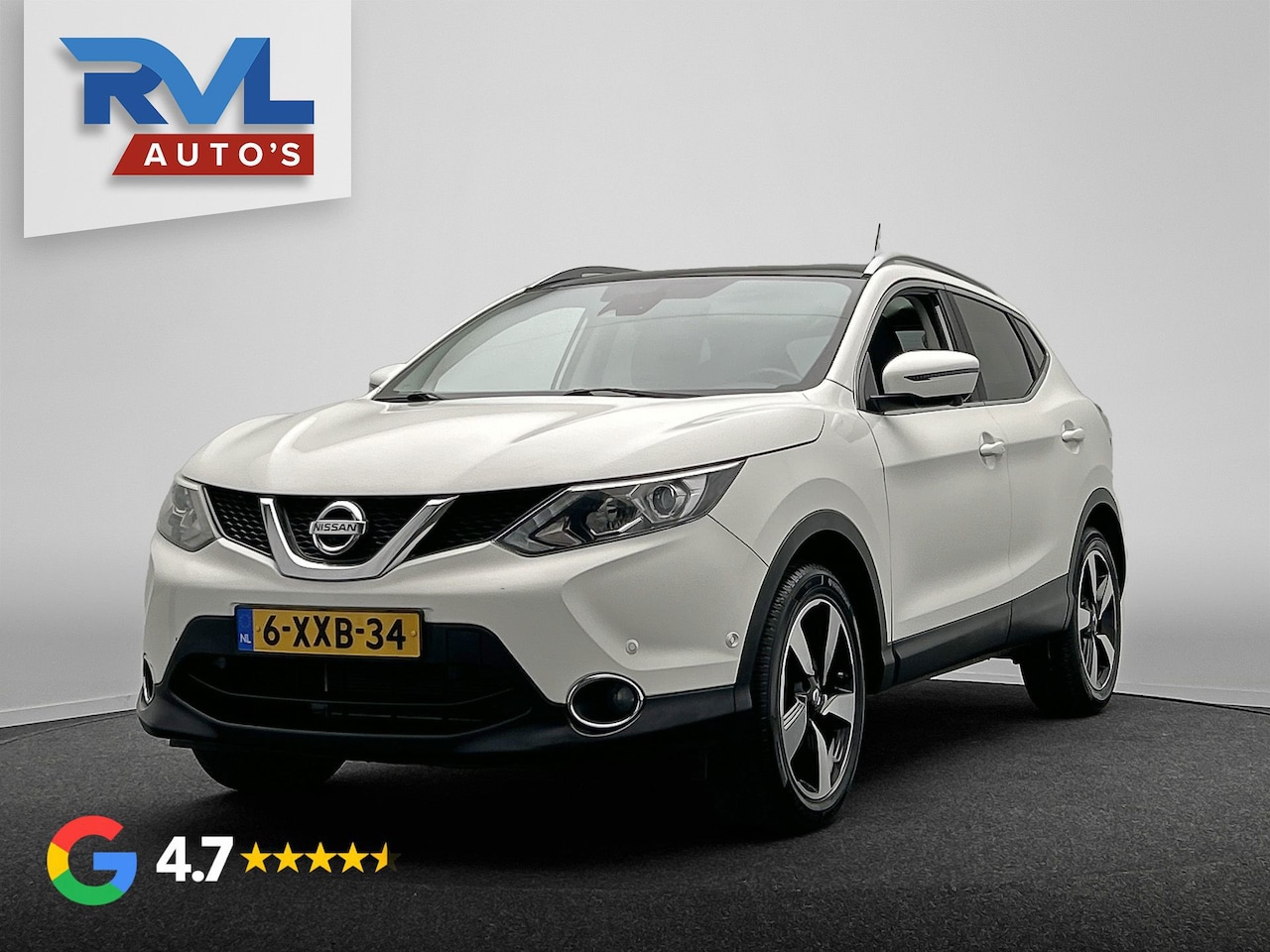 Nissan Qashqai - 1.2 Tekna | Origineel NL | LPG | Trekhaak | Keyless | Panoramadak | Stoelverwarming | 360 - AutoWereld.nl