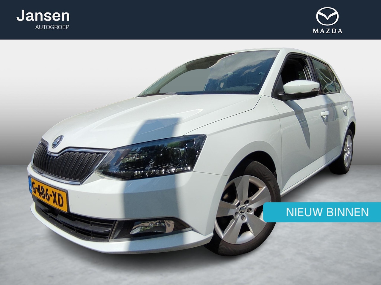 Skoda Fabia - 1.0 Ambition Parkeersensoren - Apple Carplay/Android Auto- LMV - Bluetooth - Airco - AutoWereld.nl