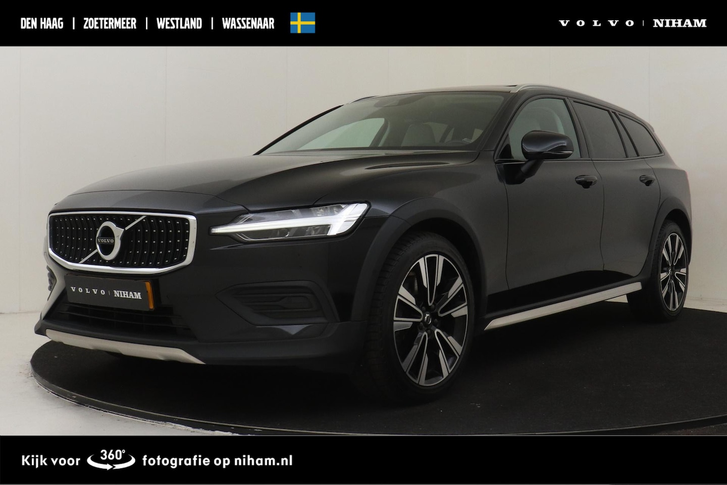 Volvo V60 Cross Country - B5 (M-HYBRID) AWD PRO -PANO.DAK|HARMAN/KARDON|GEVENT.LEDER|HEAD-UP DISP.|CAMERA|LEDERLOOK| - AutoWereld.nl