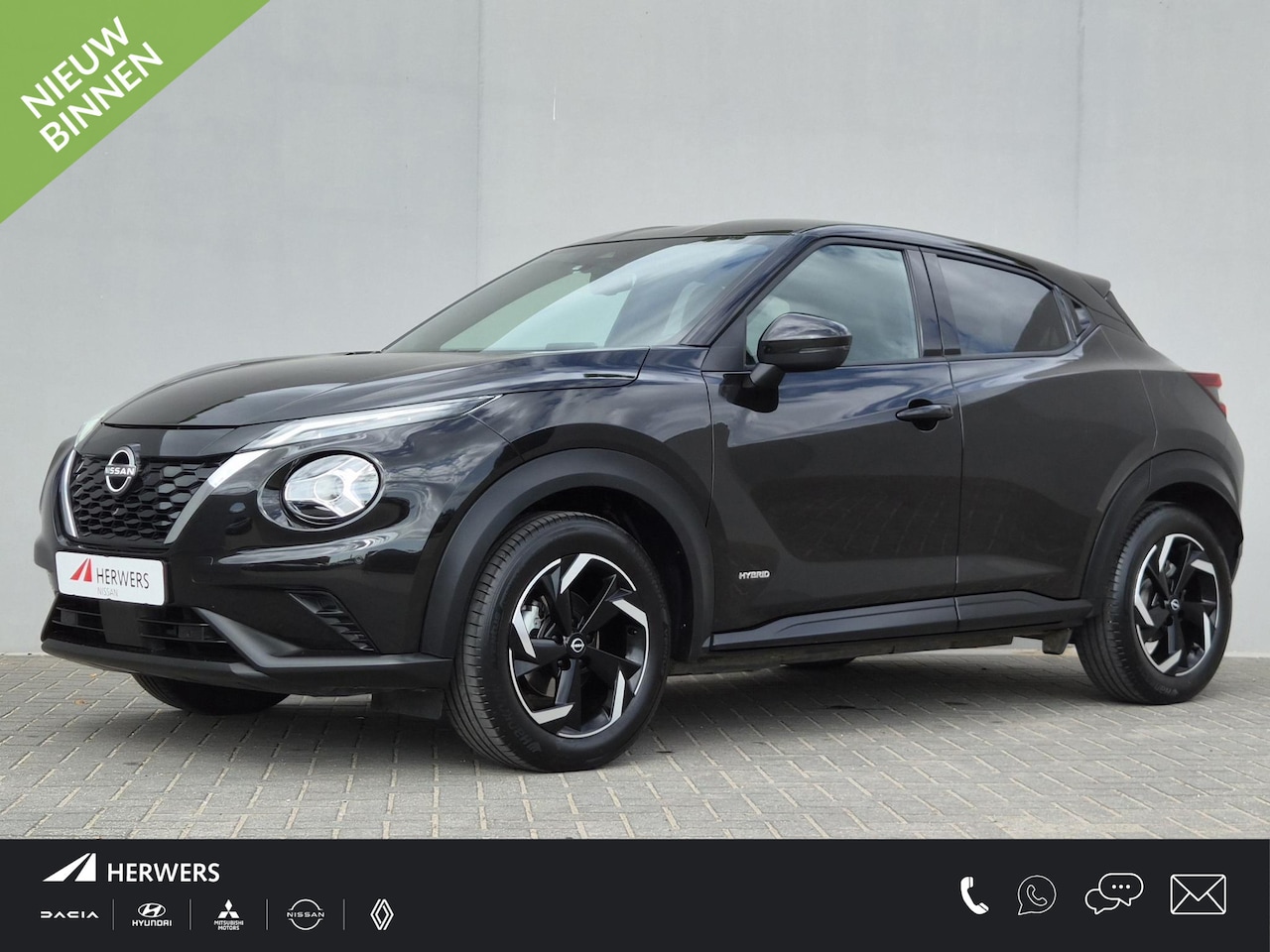 Nissan Juke - 1.6 Hybrid N-Connecta / Fabrieksgarantie tot 03-2027 / Dealer onderhouden / Cruise control - AutoWereld.nl