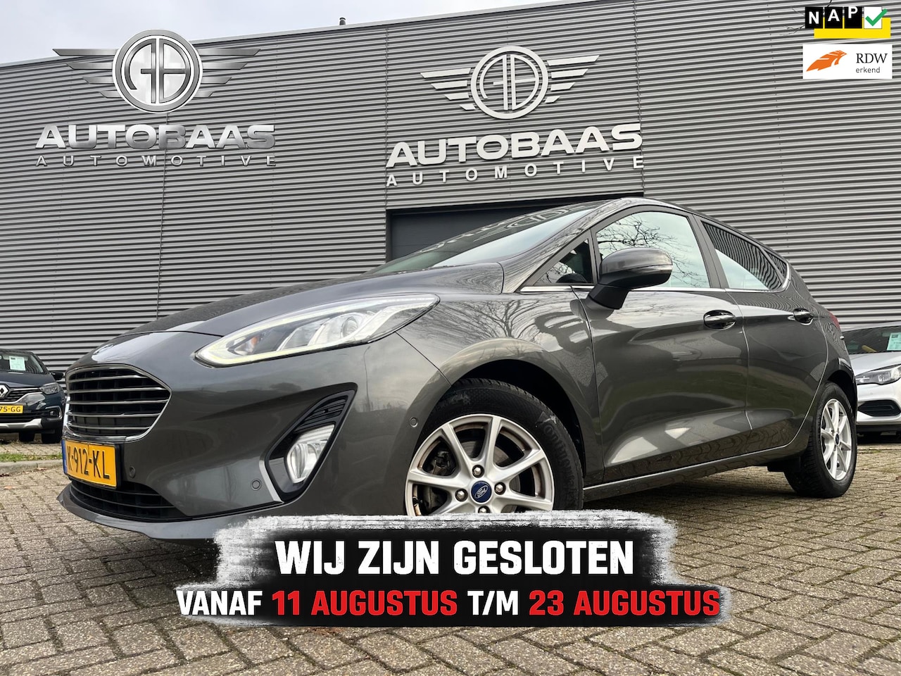 Ford Fiesta - 1.0 EcoBoost Titanium X AUTOMAAT+NL-AUTO+1EIG+NAP+NAVI+B&O SOUND+CLIMATE CONTROL+STOELVERW - AutoWereld.nl