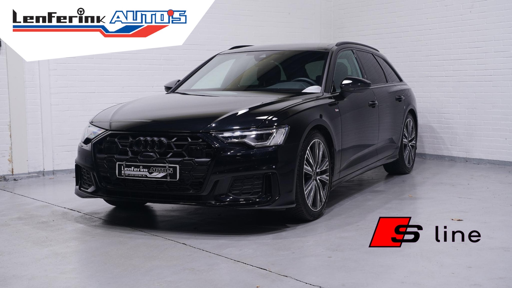 Audi A6 Avant - 50 TFSI e 299 pk Quattro S Line Panodak, Trekhaak SOH 94% Matrix LED Koplampen, Shadow Loo - AutoWereld.nl