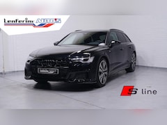 Audi A6 Avant - 50 TFSI e 299 pk Quattro S Line Panodak, Trekhaak SOH 94% Matrix LED Koplampen, Shadow Loo