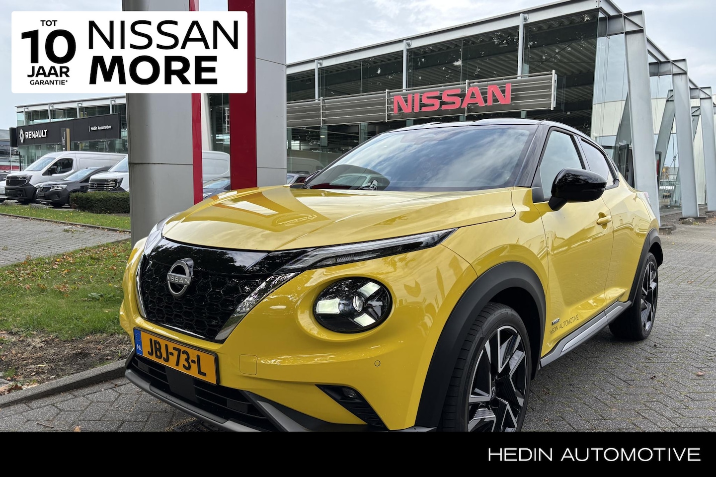 Nissan Juke - 1.6 HYBRID 143 N-DESIGN AUTOMAAT | Cold Pack, Nav., 19", Cruise ctrl, Climate ctrl, Achter - AutoWereld.nl