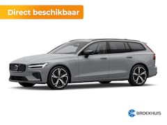 Volvo V60 - 2.0 T6 Plug-in hybrid AWD Ultra Dark | Achterbank verwarmd | Achteruitrijcamera | Apple Ca