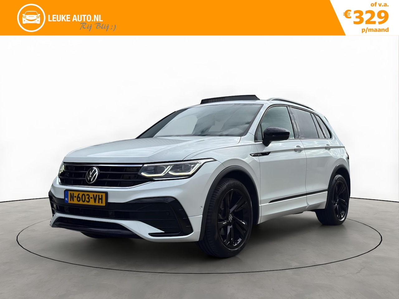 Volkswagen Tiguan - 1.5 TSI 2X R-Line Pano Head-UP Dode-Hoek - AutoWereld.nl