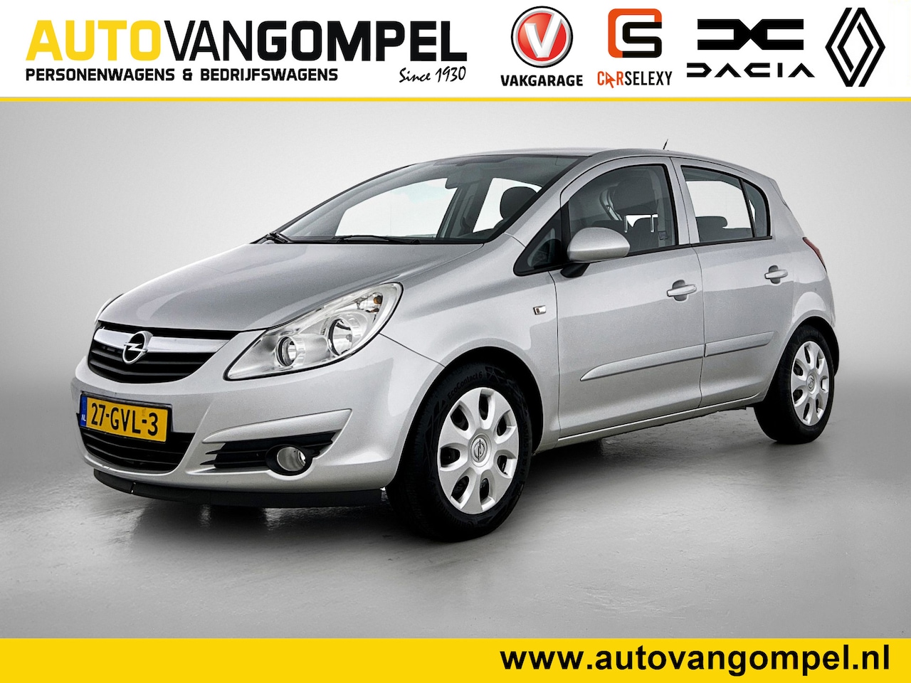 Opel Corsa - 1.4-16V 90PK Enjoy | AIRCO | CRUISE CONTROL | Zeer mooie auto | Elektr. ramen + spiegels - AutoWereld.nl