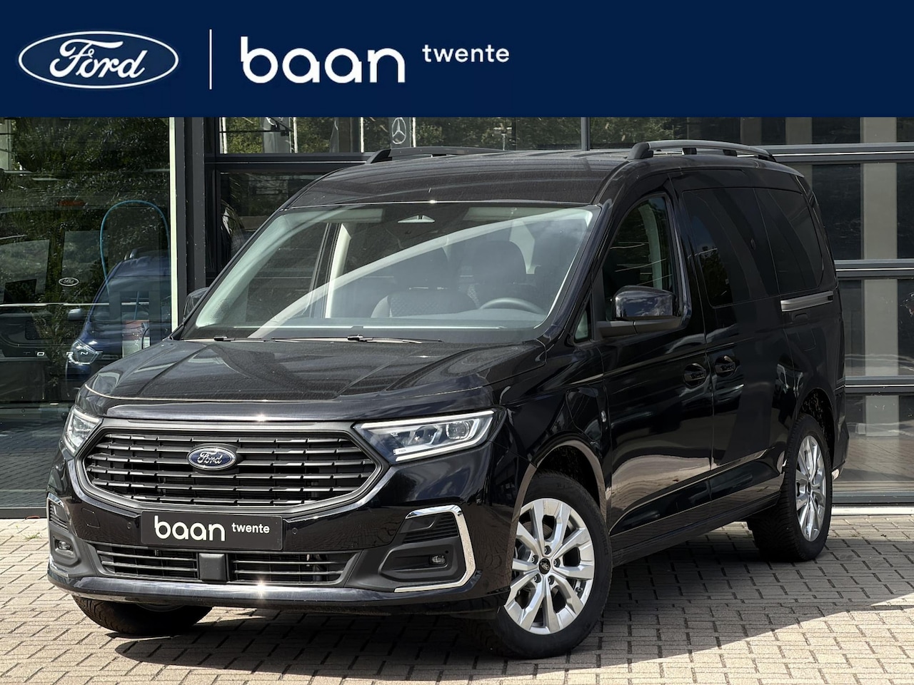 Ford Tourneo Connect - 1.5 PHEV L2 Titanium | Trekhaak | 7 zitplaatsen | AGR stoelen | LED  v+a | Adaptive Cruise - AutoWereld.nl