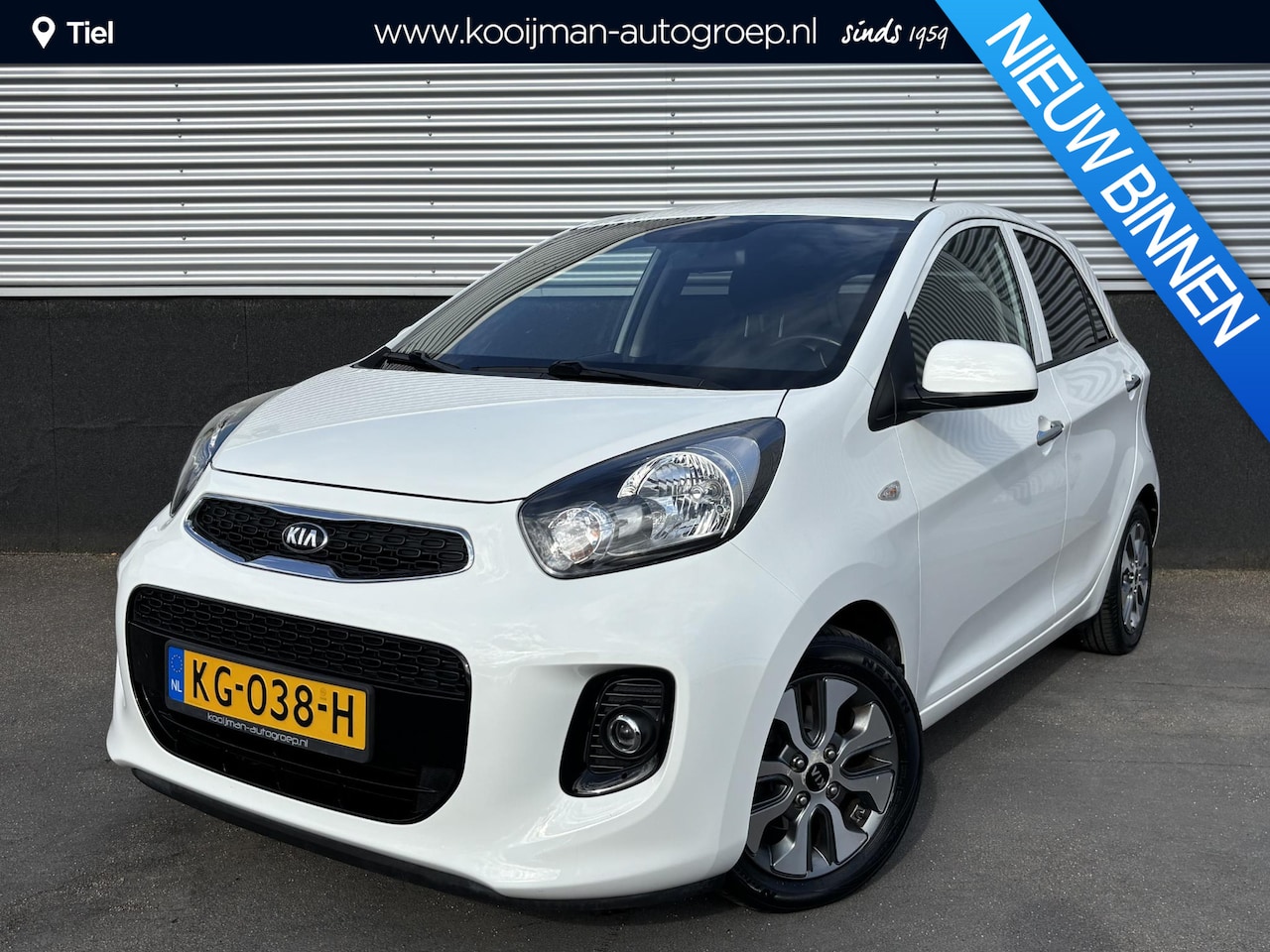 Kia Picanto - 1.0 CVVT ComfortPlusLine Navigator Nieuw geleverd, Dealeronderhouden, Navigatie, Climate c - AutoWereld.nl