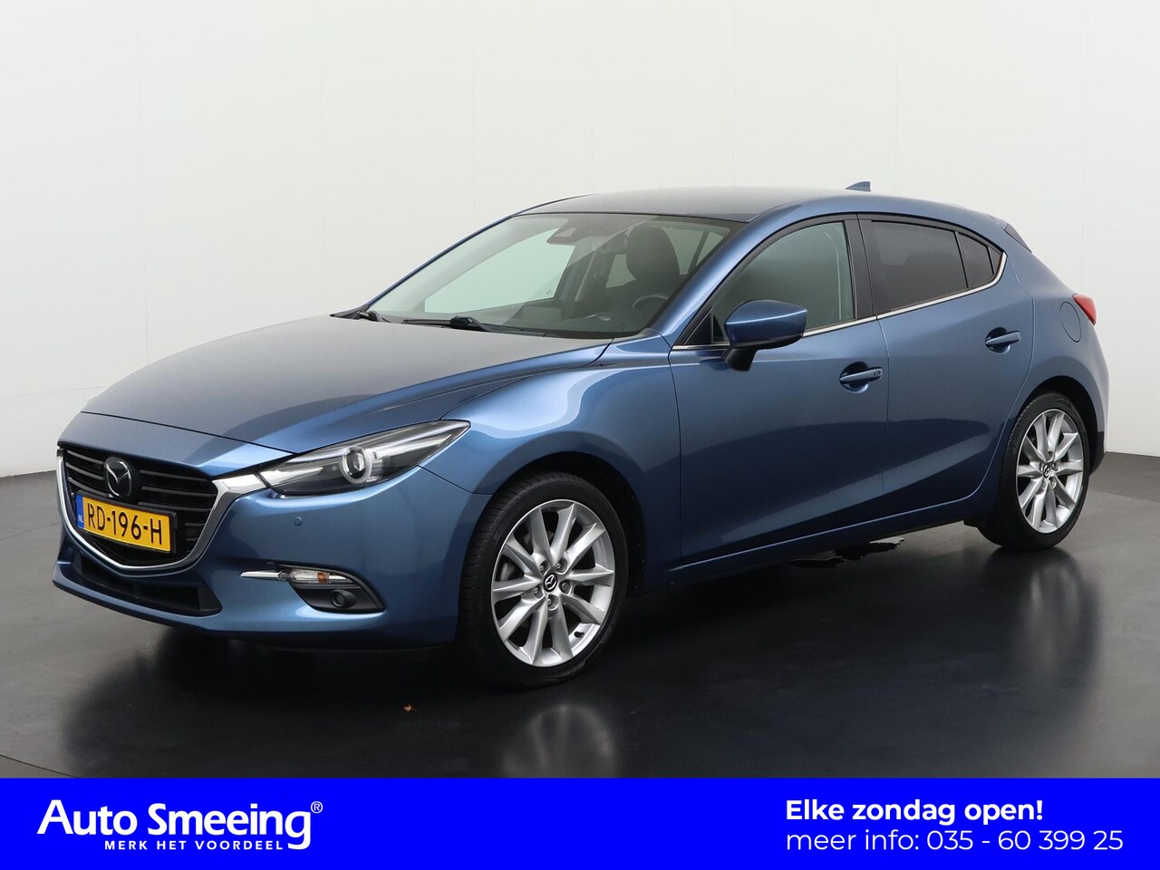Mazda 3 - 2.0 SkyActiv-G 120 GT-M | Trekhaak | Leder | Camera | Stoel/stuurverwarming | Navigatie | - AutoWereld.nl