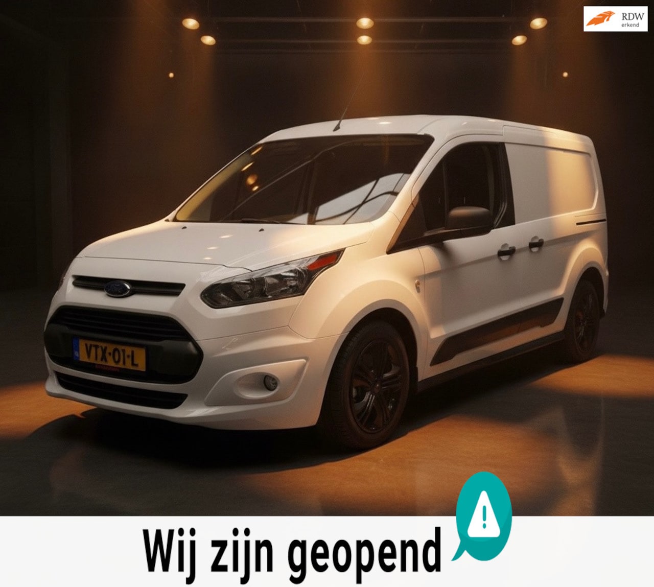 Ford Transit Connect - 1.5 TDCI L1 Ambiente-full option-camera-pdc-trekhaak - AutoWereld.nl