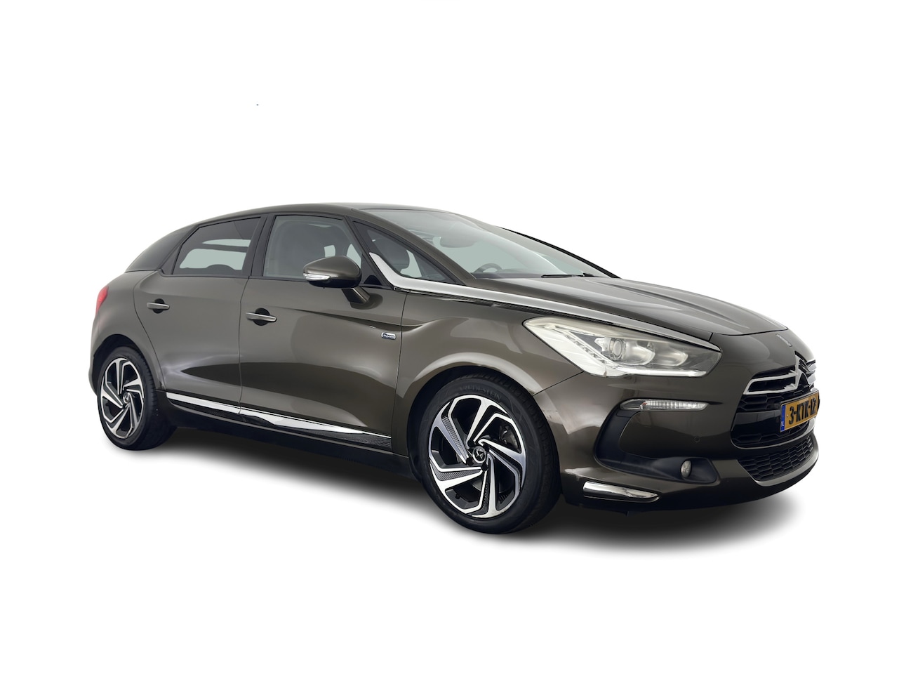 Citroën DS5 - 2.0 Hybrid4 Business Executive Aut. *PANO | HEAD-UP | LEATHER-FABRIC | COMFORT-SEATS | NAV - AutoWereld.nl
