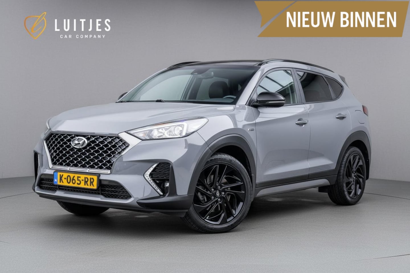 Hyundai Tucson - 1.6 T-GDI 177pk N-Line Vol-opties|Pano-dak|Shadow-Grey|Dealeronderhouden - AutoWereld.nl