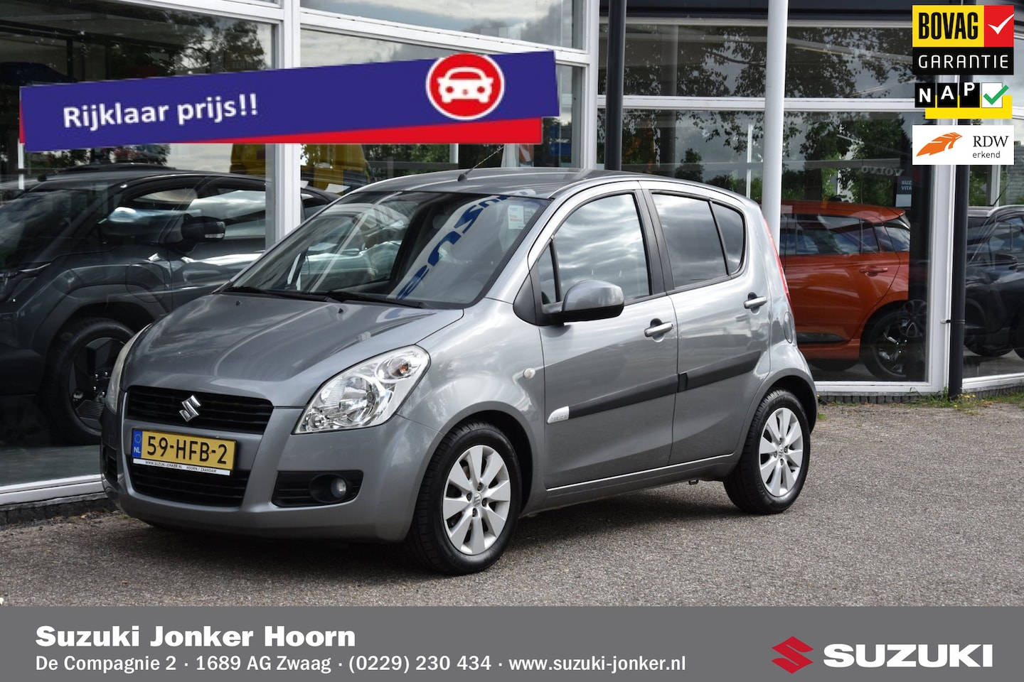 Suzuki Splash - 1.2 Exclusive EASSS - 1 Jaar Garantie! - - AutoWereld.nl