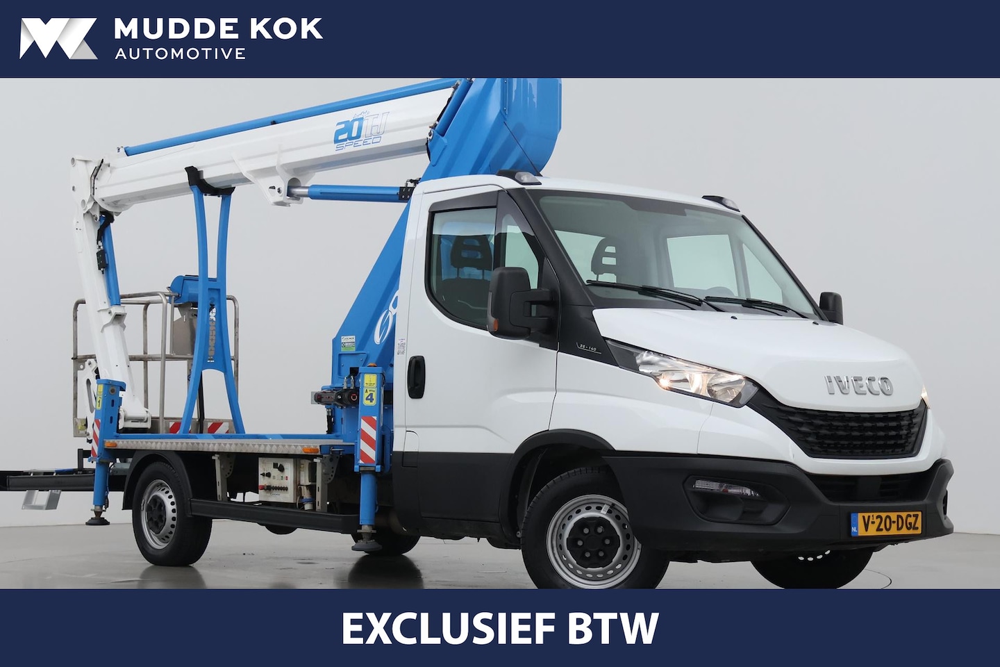 Iveco Daily - Hoogwerker | Excl. BTW! | 10dkm! | 19,7 meter werkhoogte | 190 PTO-uren - AutoWereld.nl