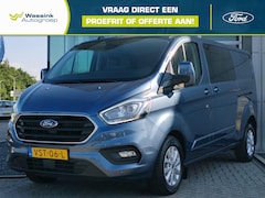 Ford Transit Custom - 300 2.0 TDCI L2H1 Limited DC 170 PK | Automaat | 5 Zits | Trekhaak | 2 Schuifdeuren | Lede