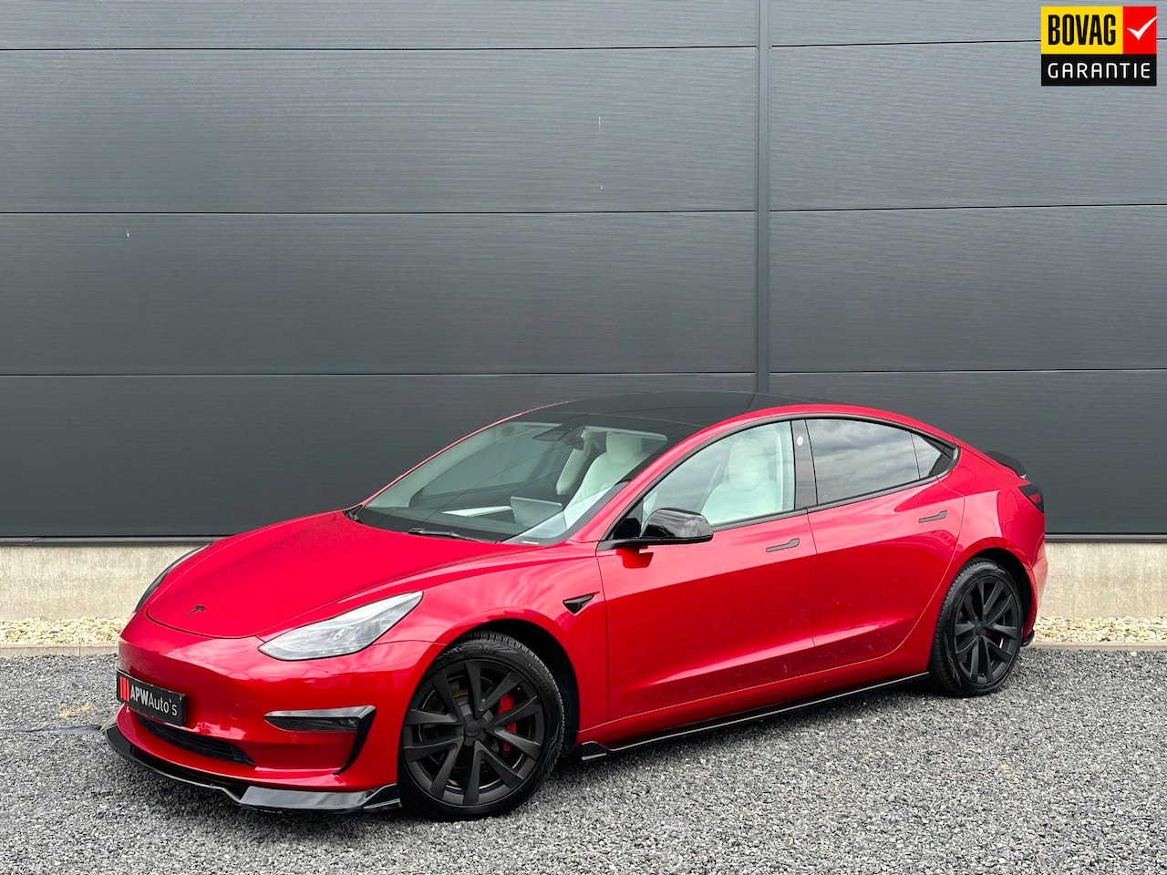 Tesla Model 3 - Long Range AWD 75 kWh Pano | Camera | Leder - AutoWereld.nl