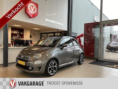 Fiat 500 C - 0.9 TwinAir Turbo Sport, Cabriolet, NL Auto, Elektrisch Bedienbare Kap, Leder, Navigatie,