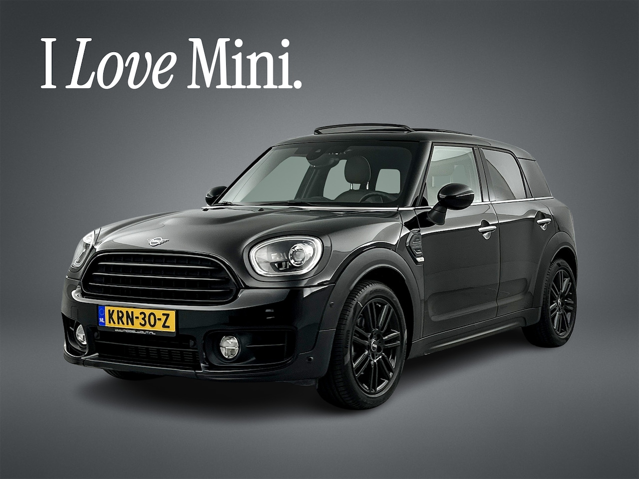 MINI Countryman - 1.5 Aut. Cooper Longstone Black-Ed Pano-dak/Leder/Camera - AutoWereld.nl