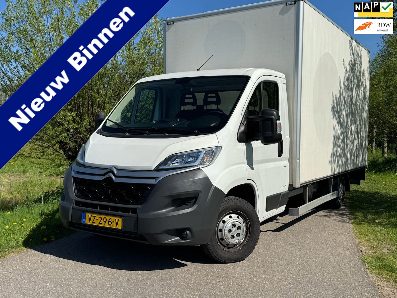 Citroën Jumper - 35 2.0 BlueHDi L3H2 Bakwagen / Nieuwe motor / EURO 6 / Airco / 3 Zits / Cruise / Elektrisc - AutoWereld.nl