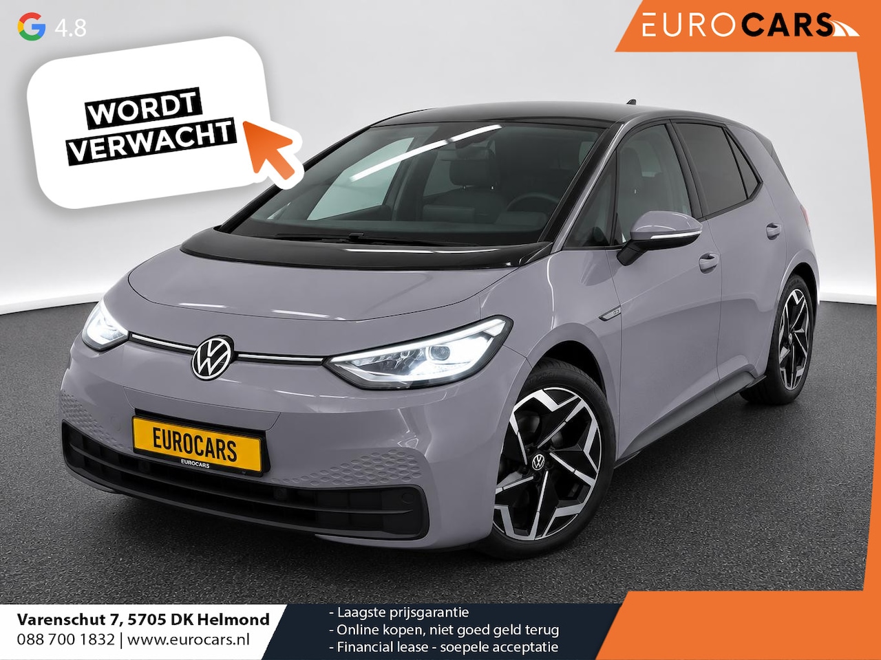 Volkswagen ID.3 - Pro 58 kWh Navigatie Apple CarPlay Android Auto Parkeerhulp Adaptive Cruise Control Stoel- - AutoWereld.nl