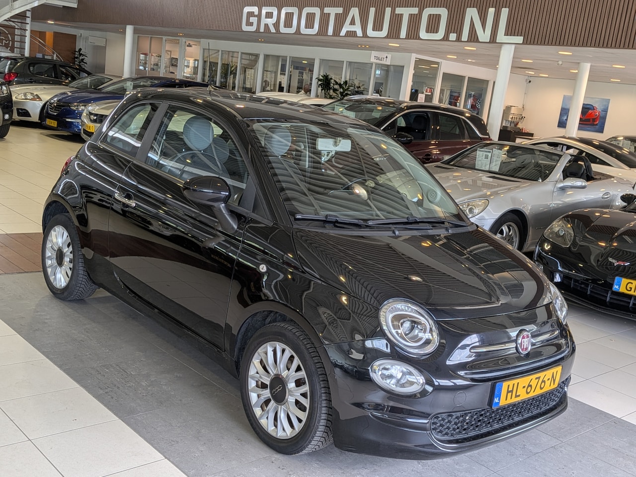 Fiat 500 - 0.9 TwinAir Turbo Popstar Automaat NAP, Airco, Stuurbekrachtiging - AutoWereld.nl