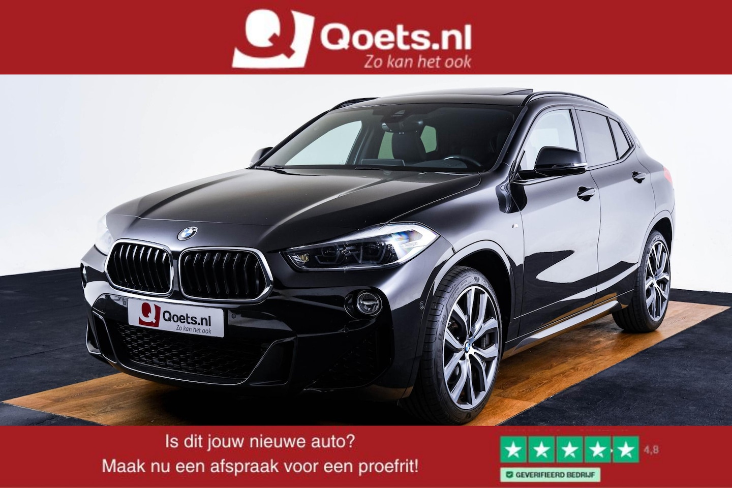 BMW X2 - sDrive20i High Executive M Sport - Trekhaak - Panoramadak - Head up - Cruise Control - Dri - AutoWereld.nl