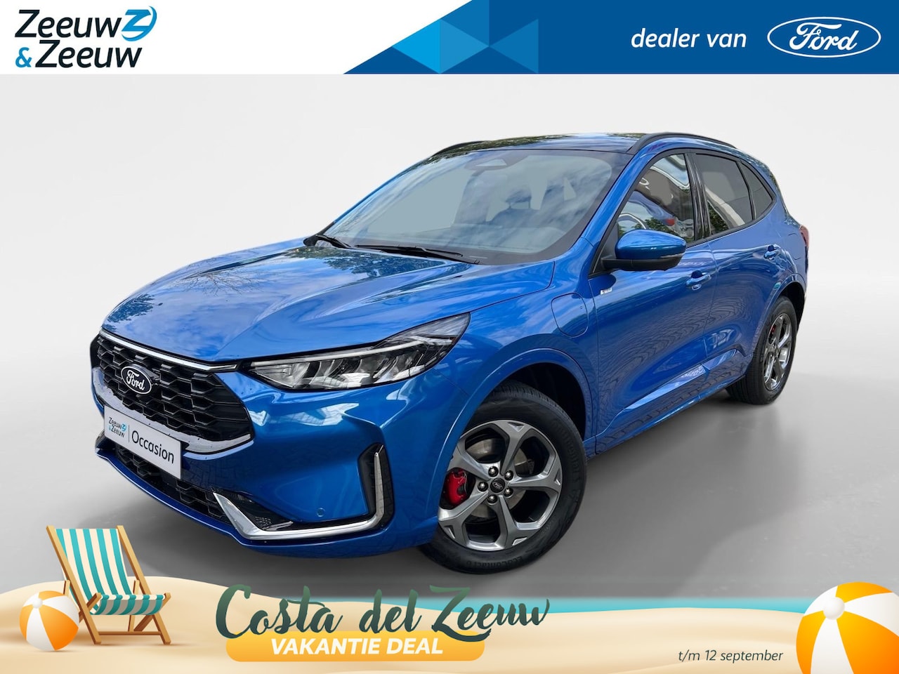 Ford Kuga - 2.5 PHEV ST-Line X | Nieuw | Op Voorraad | Elekt. Trekhaak | Schuif/Kantel Dak | AGR-Stoel - AutoWereld.nl