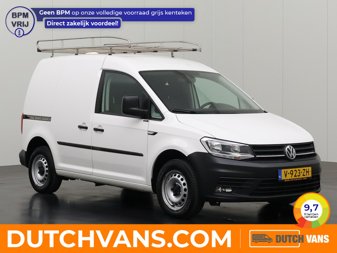 Volkswagen Caddy - 2.0TDI 102PK Imperiaal | Trekhaak | Euro 6 | Kastinrichting | Airco | 2xSchuifdeur - AutoWereld.nl