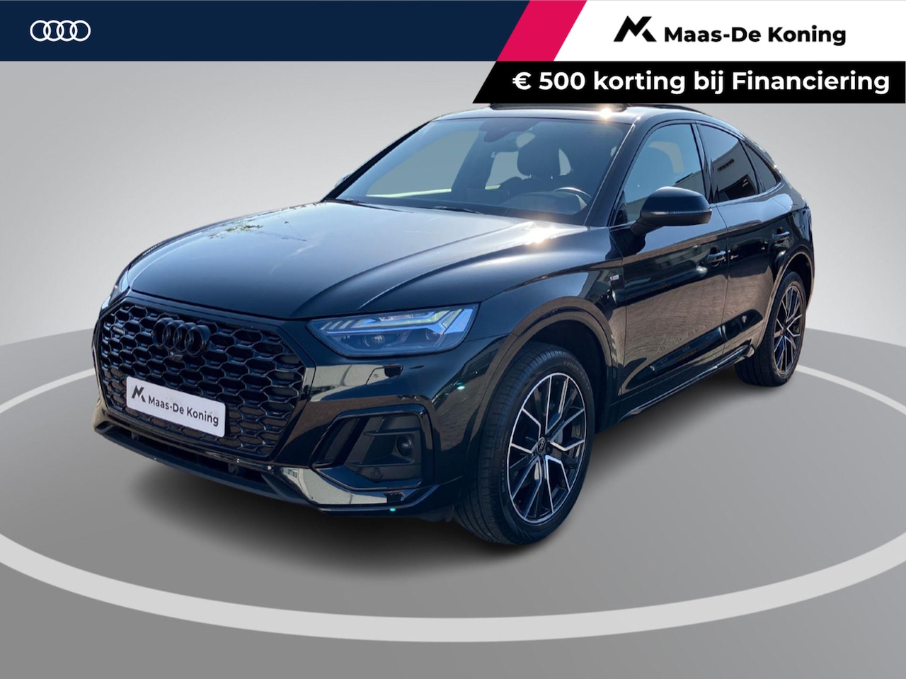 Audi Q5 Sportback - 50 TFSIe 220kW/299PK S Line · Panoramadak · Camera · Apple/Android Car Play · Stoelverwarm - AutoWereld.nl