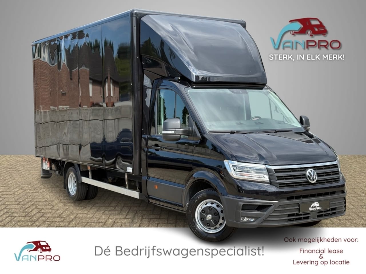 Volkswagen Crafter - Bakwagen 2.0 TDI 177PK Automaat D'hollandia Laadklep / Dubbellucht / ACC / Stoelverw. / LE - AutoWereld.nl