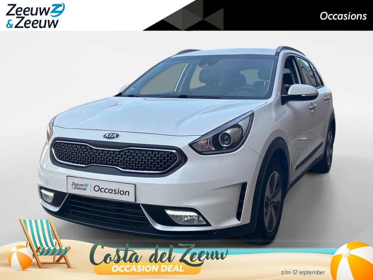 Kia Niro - 1.6 GDi Hybrid DynamicLine | Trekhaak | Achteruitrijcamera | Apple Carplay / Android Auto - AutoWereld.nl