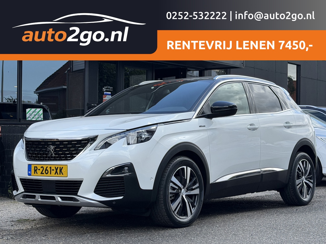 Peugeot 3008 - 1.6 PURETECH GT LINE AUT8 PANODAK SPORTLEDER 19 INCH-LMV NAVI CAMERA LED PDC - AutoWereld.nl