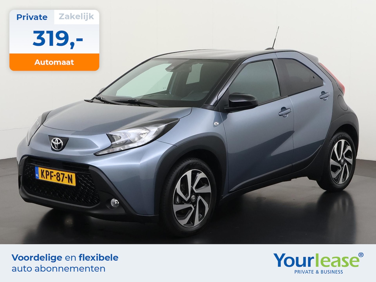 Toyota Aygo X - 1.0 VVT-i S-CVT Pulse Two-Tone Automaat | All-in 319,- Private Lease | Direct uit voorraad - AutoWereld.nl