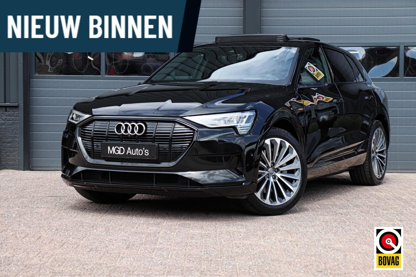 Audi e-tron - 55 Quattro Advanced |LED|PANODAK|HUD|360 CAMERA|MEMORY|VIRTUAL MIRRORS|CARPLAY|KEYLESS - AutoWereld.nl