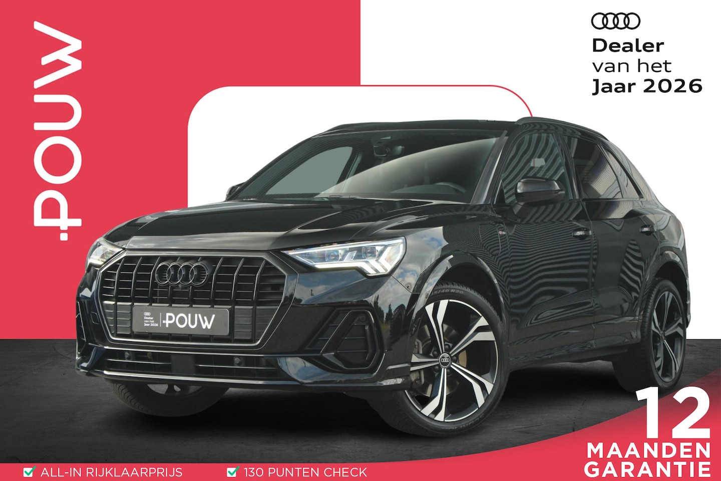 Audi Q3 - 45 TFSIe 245pk S Edition | 360 Graden camera | Stoelverwarming | Elek. verst. sportstoelen - AutoWereld.nl