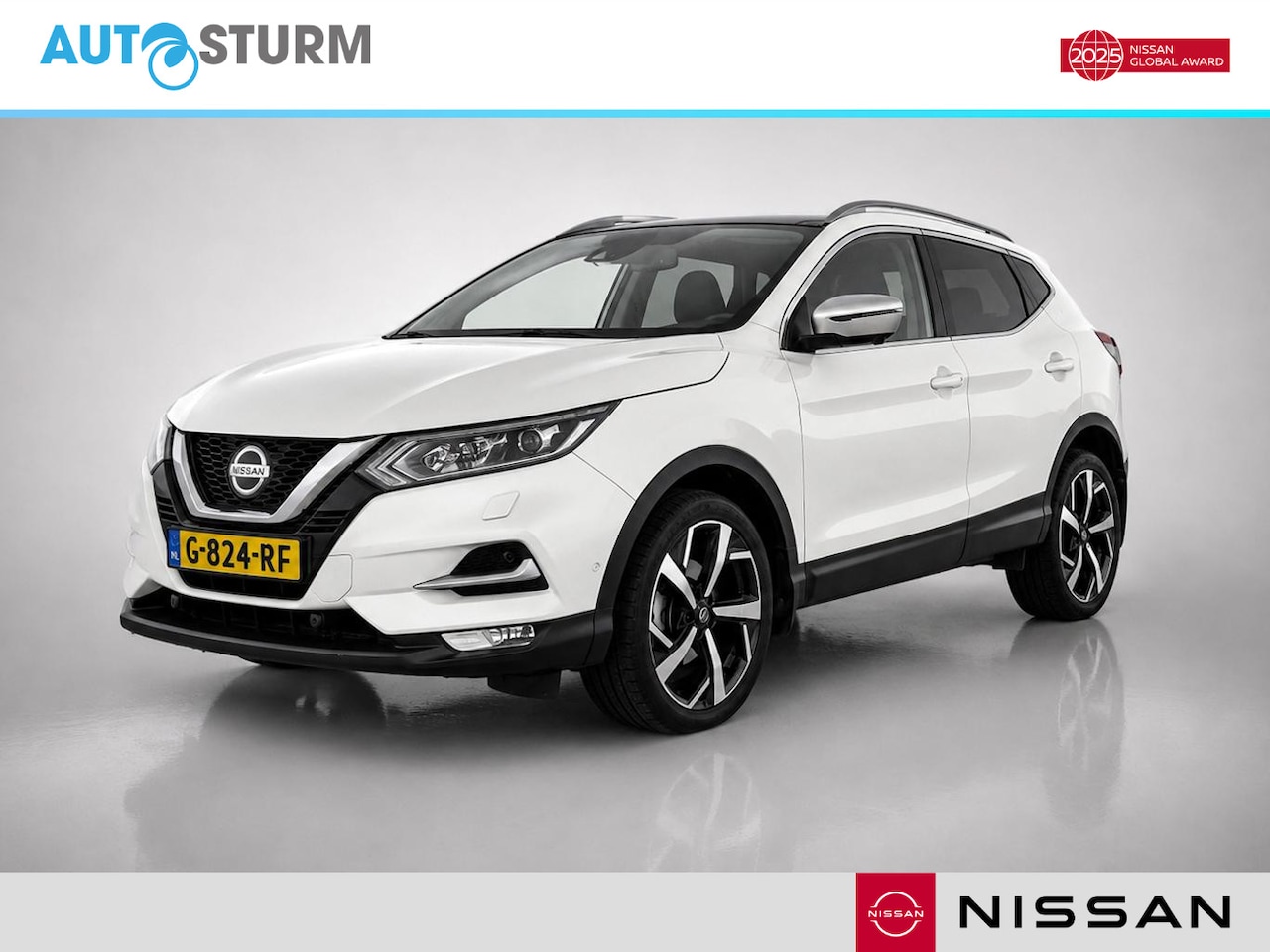 Nissan Qashqai - 1.3 DIG-T Tekna + - AutoWereld.nl