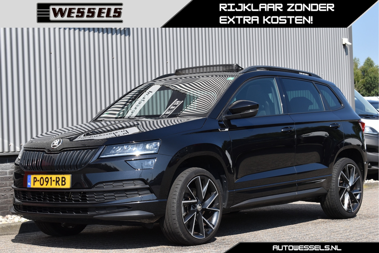 Skoda Karoq - 1.5 TSI ACT Sportline Business Panorama, Stoel/stuurverwarming, Virtual cockpit, Camera, C - AutoWereld.nl