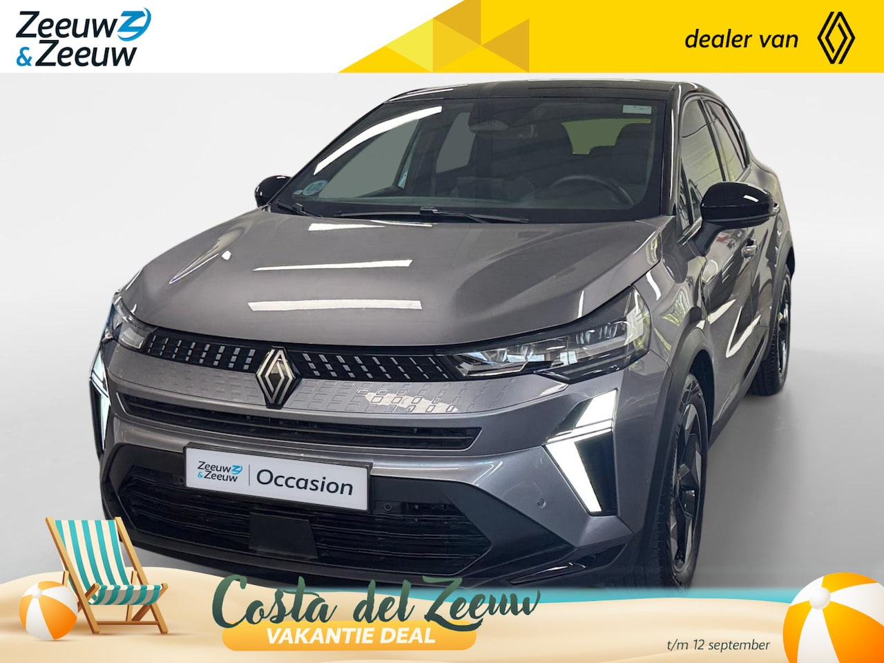 Renault Captur - 1.8 E-Tech full hybrid 160 techno | Camera | Navi | CarPlay | Adaptive Cruise | Keyless | - AutoWereld.nl