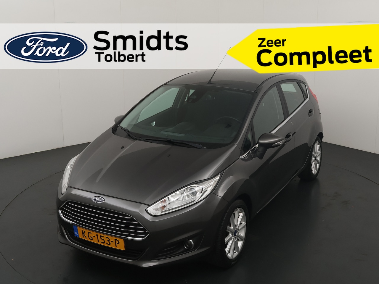 Ford Fiesta - 100PK EcoBoost Titanium | Dealeronderhouden | Park. sens A | Cruise | Clima | Voorruitverw - AutoWereld.nl