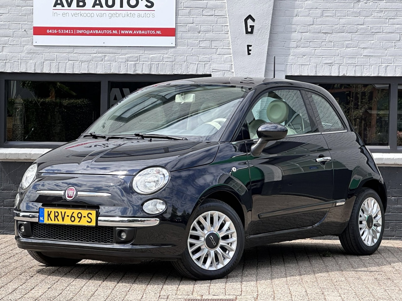 Fiat 500 - 1.2 Lounge Pano Airco APK t/m 17-06-2027 - AutoWereld.nl