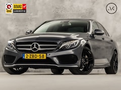 Mercedes-Benz C-klasse - 180 AMG Sport 156Pk Automaat (NAVIGATIE, LEDER, GETINT GLAS, ELEK SPORTSTOELEN, CRUISE, LE