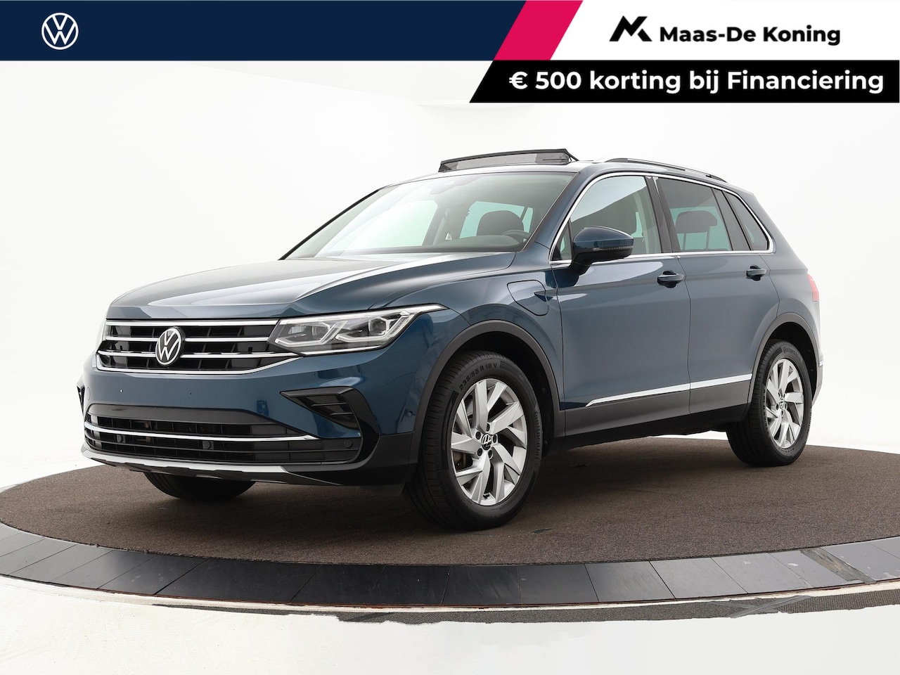 Volkswagen Tiguan - 1.4 TSI 245pk eHybrid Elegance · Panoramadak · Camera · Apple/Android Car Play · Navigatie - AutoWereld.nl