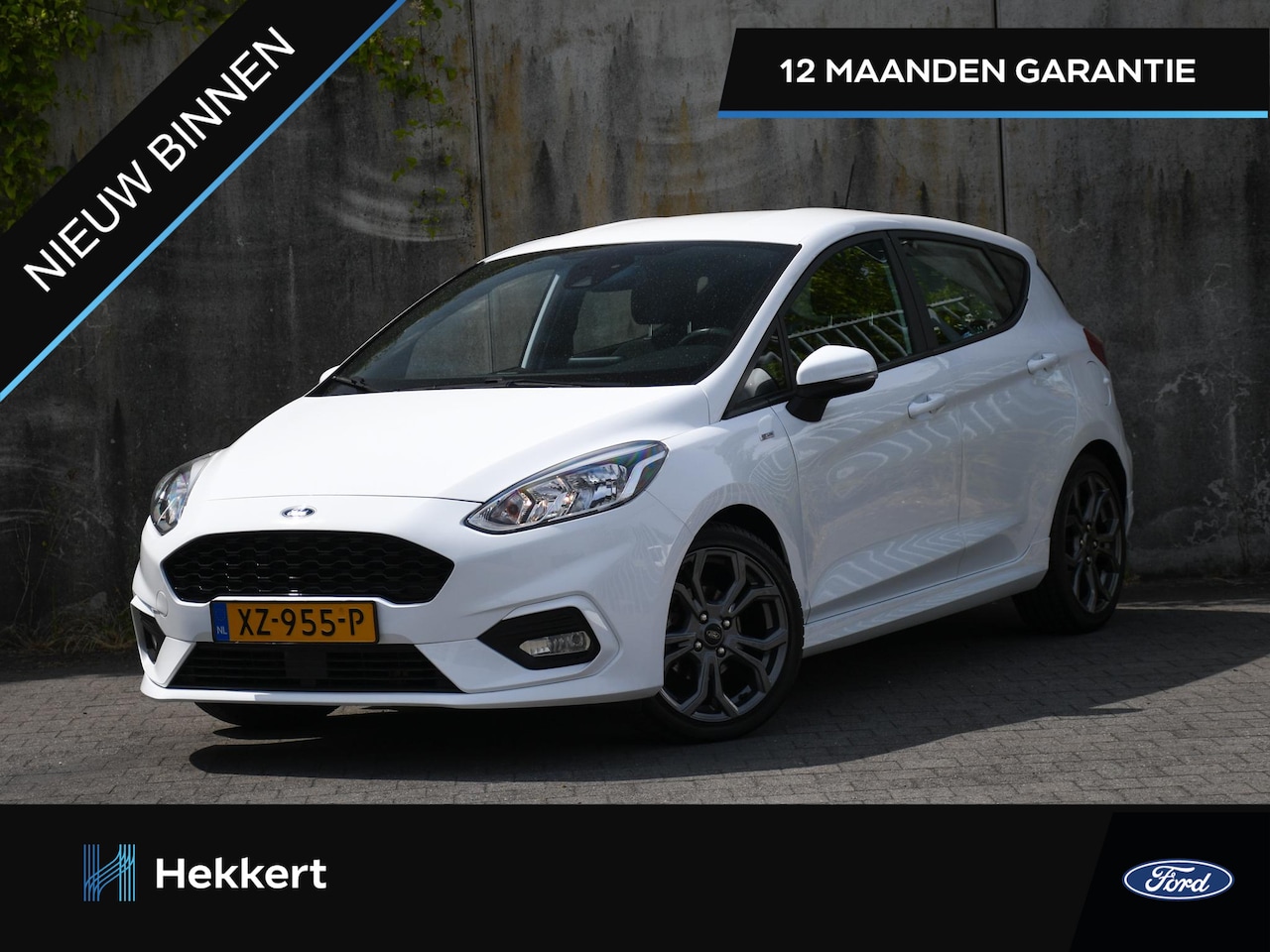Ford Fiesta - ST-Line 1.0 EcoBoost 100pk 17''LM | NAVI | APPLE-CARPLAY | DAB | 12 MND GARANTIE - AutoWereld.nl