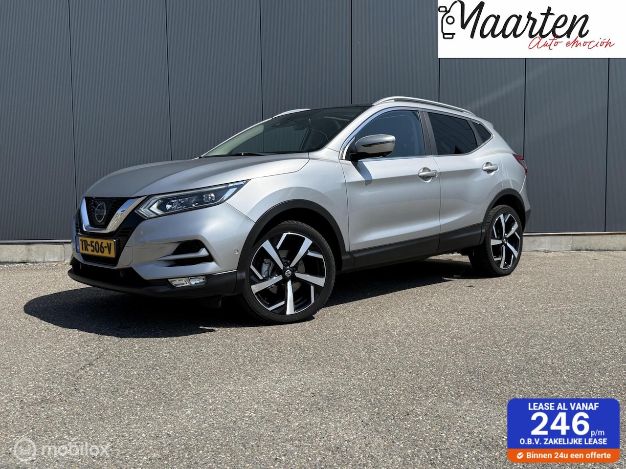 Nissan Qashqai - 1.6 Tekna 1500KG trekgewicht/Pano/camera - AutoWereld.nl