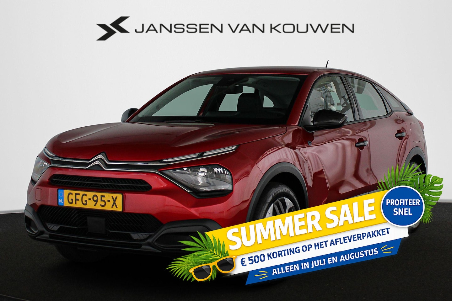 Citroën Ë-C4 - You 50 kWh Achteruitrijcamera Apple CarPlay SOH 100% - AutoWereld.nl