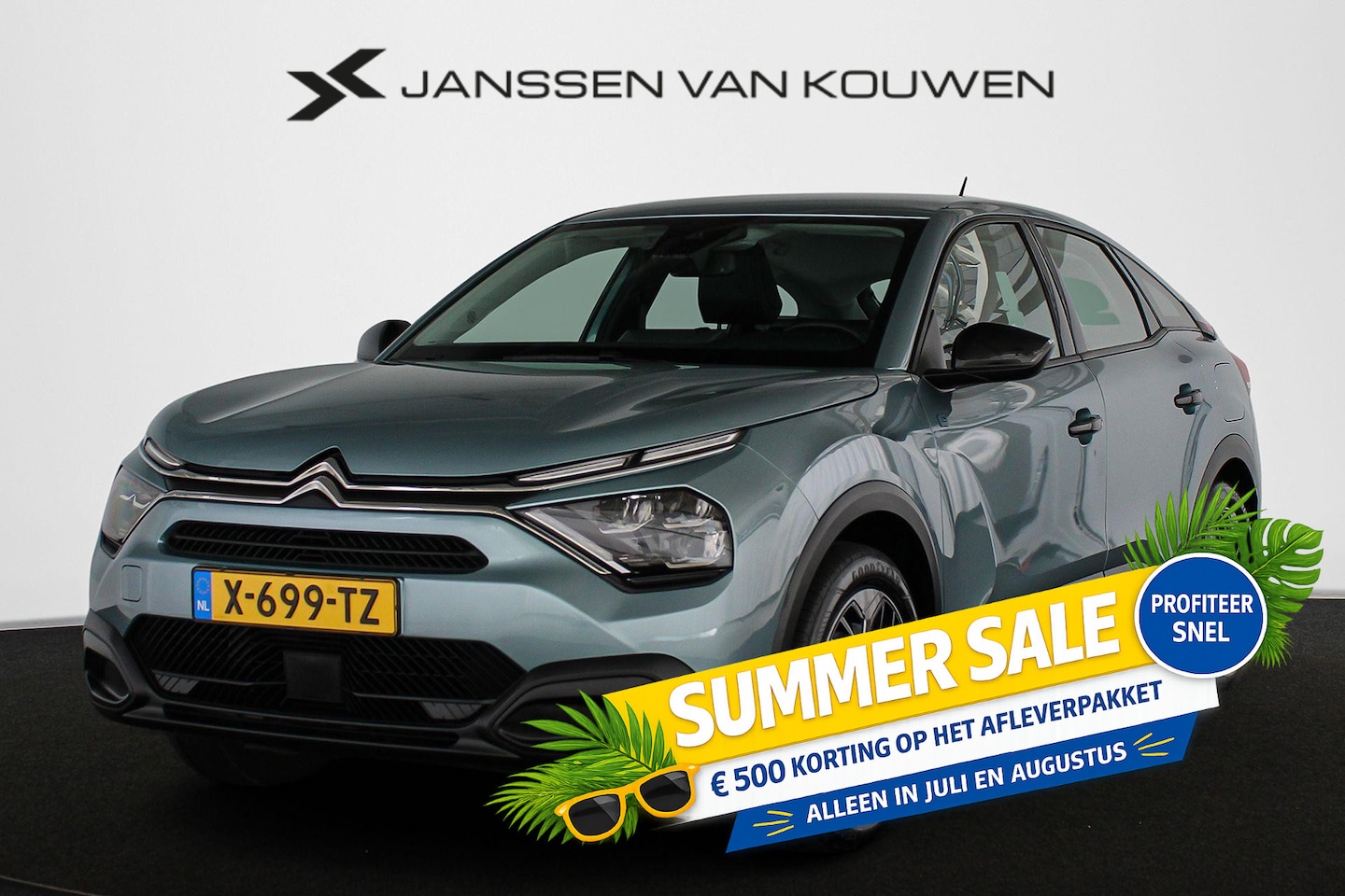 Citroën Ë-C4 - You 50 kWh Achteruitrijcamera Apple CarPlay SOH 99% - AutoWereld.nl